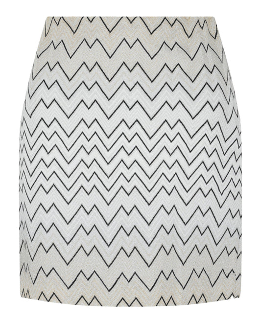 M Missoni Chevron Print Mini Skirt