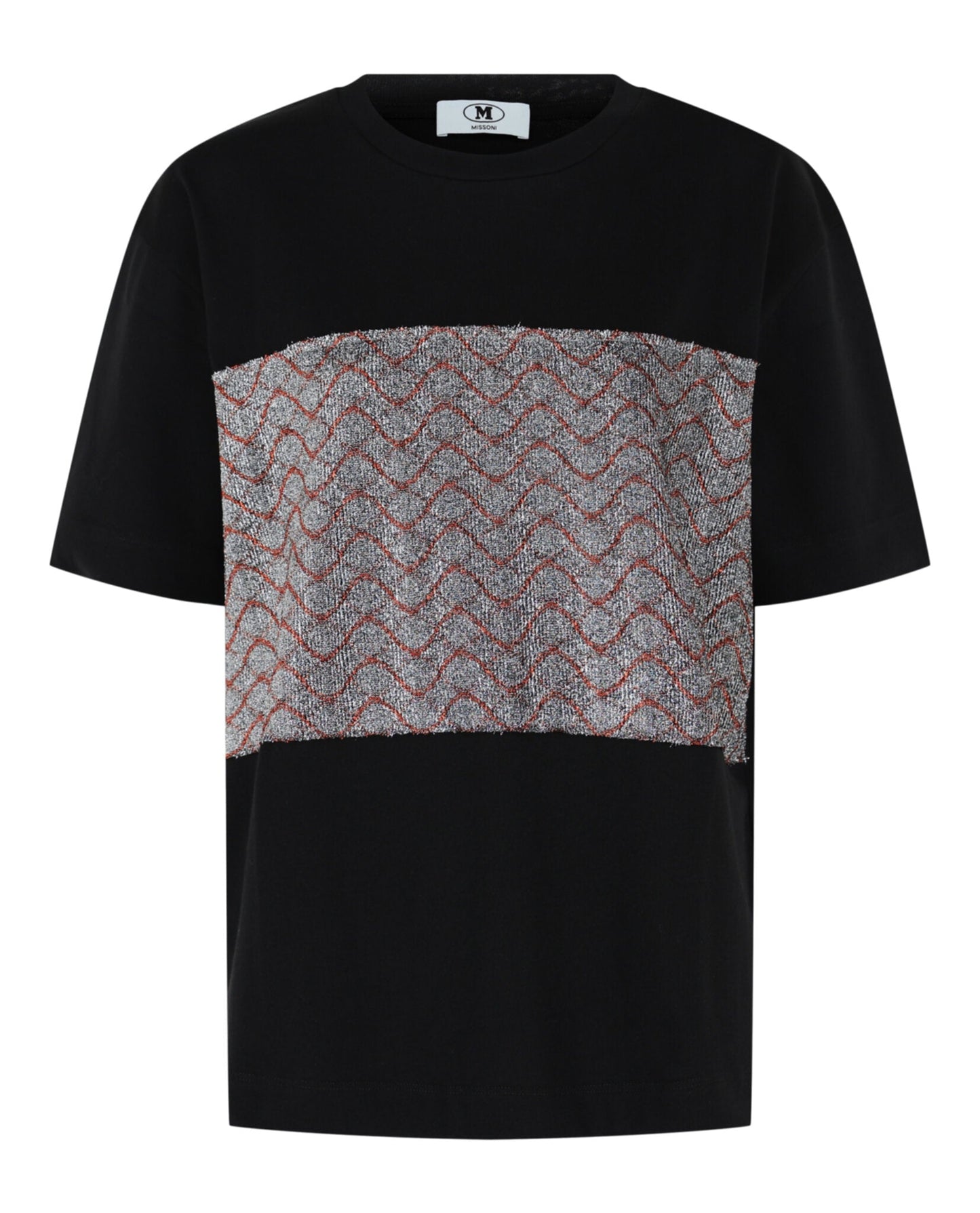 M Missoni Lamé Diamond Panel T-Shirt