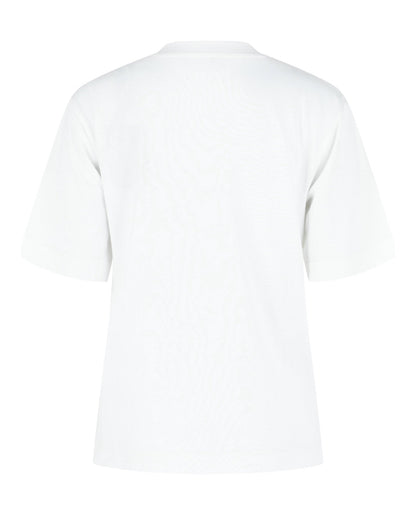 M Missoni Cotton T-Shirt With Zig Zag Embroidered Pocket
