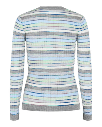M Missoni Fitted Striped Cardigan