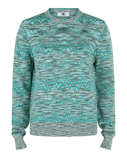 M Missoni Oversized ZigZag Sweater