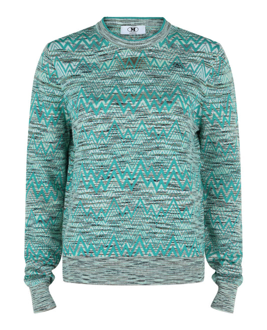 M Missoni Oversized ZigZag Sweater
