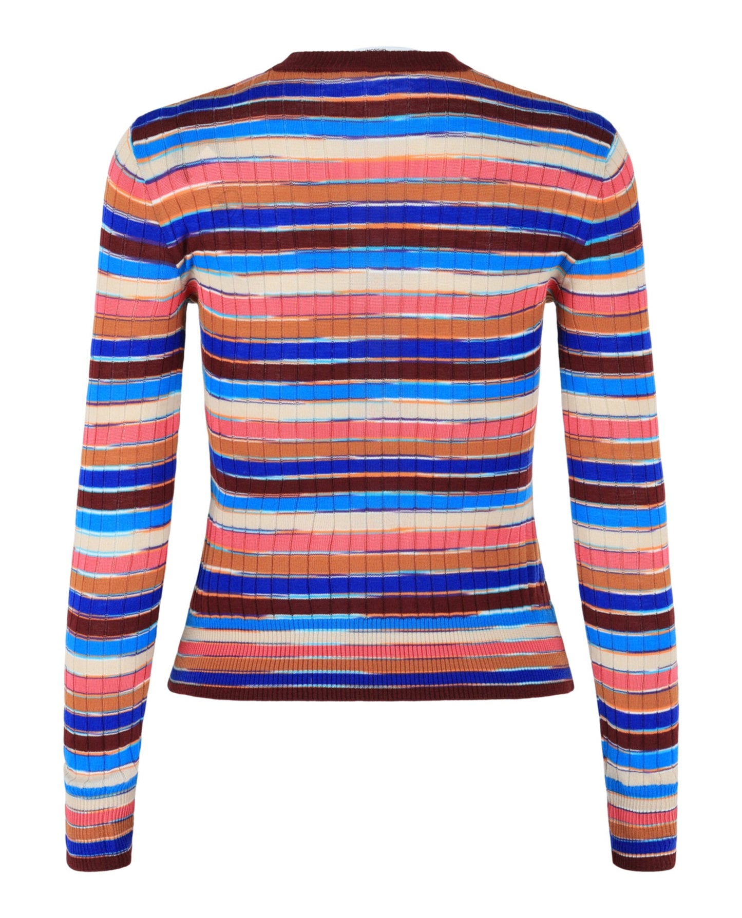 M Missoni Striped Crewneck Sweater