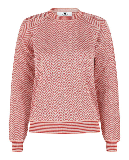 M Missoni Zig Zag Crewneck Sweater