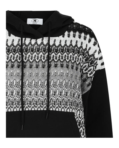 M Missoni Embroidered Mesh Hoodie