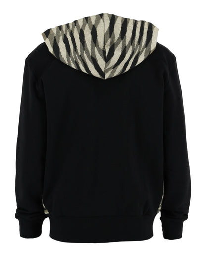 M Missoni Zig Zag Print Zip Up Hoodie