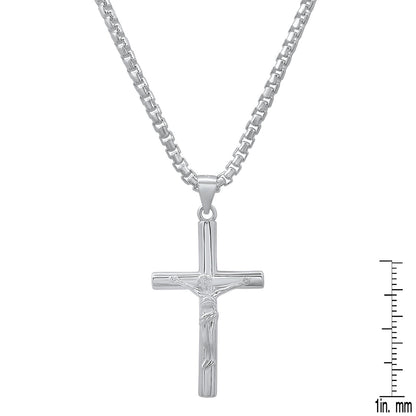 Sterling Silver Crucifix Pendant