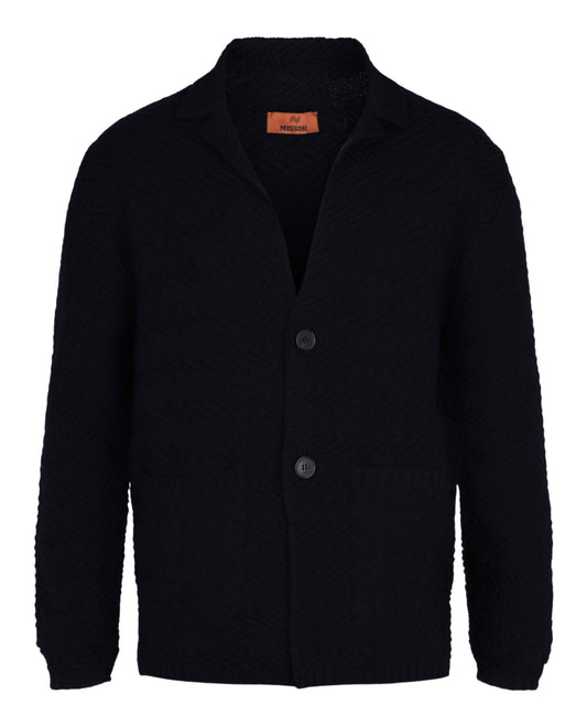 M Missoni Wool Knit Blazer