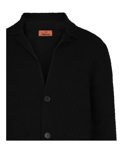 M Missoni Wool Knit Blazer