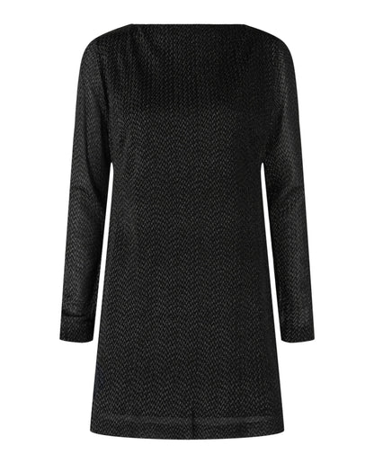 M Missoni Off-the-Shoulder Chevron Mini Dress