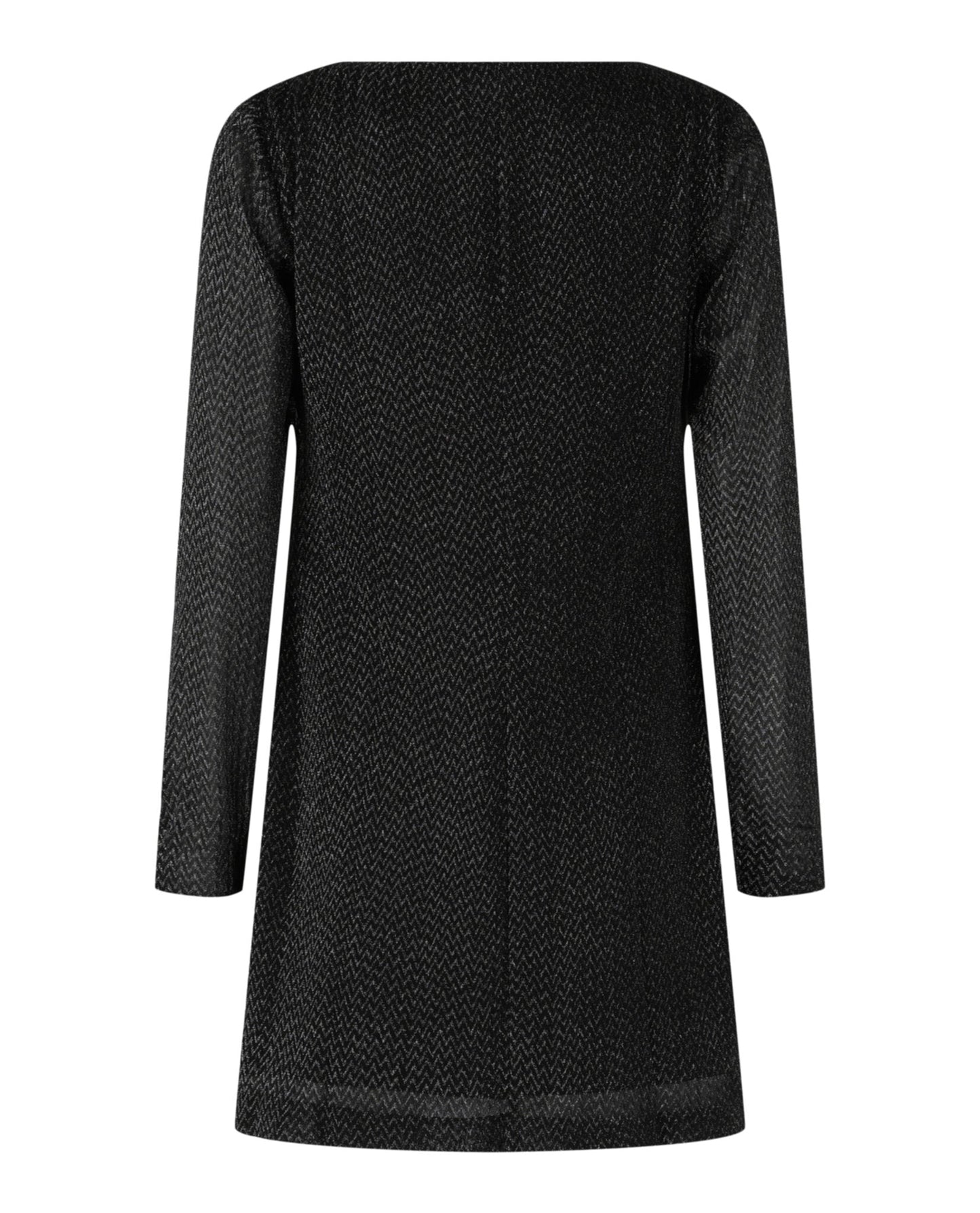M Missoni Off-the-Shoulder Chevron Mini Dress