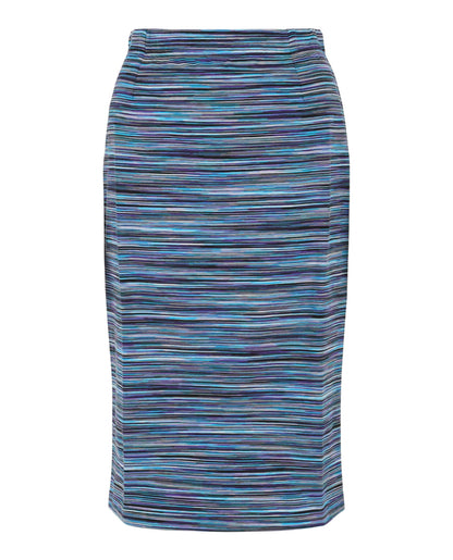 M Missoni Striped Print Pencil Skirt