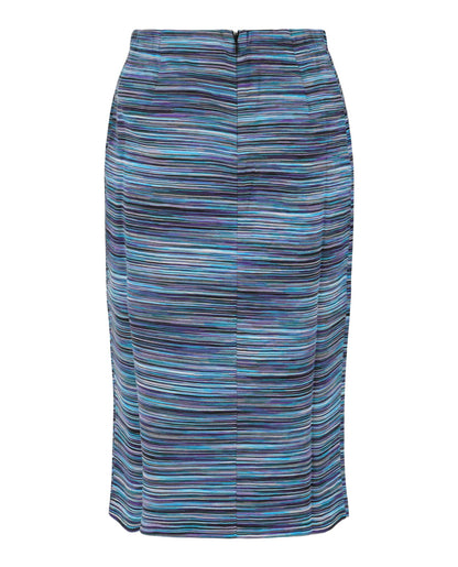 M Missoni Striped Print Pencil Skirt