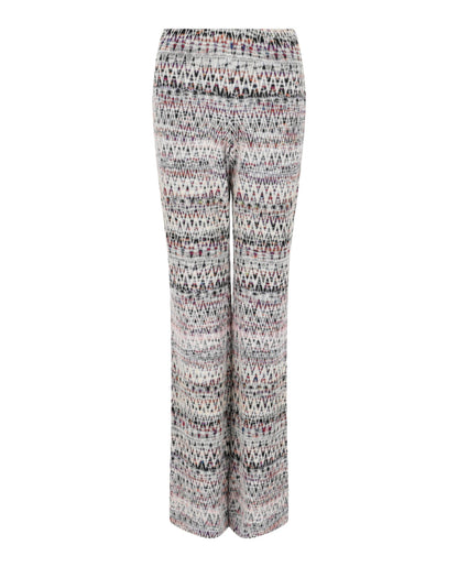 M Missoni Zig Zag Patterned Flared-Leg Pants