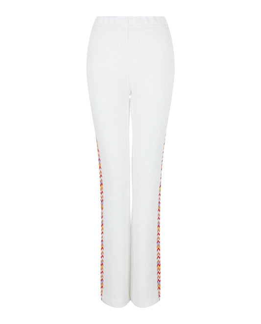 M Missoni Zig Zag Patterned Wide-Leg Pants