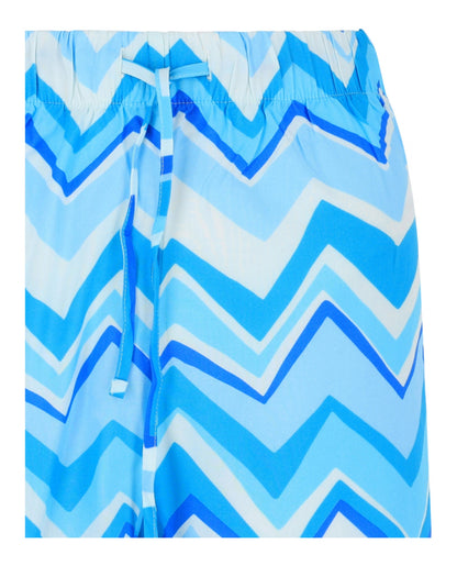 M Missoni Striped Dolphin Hem Shorts