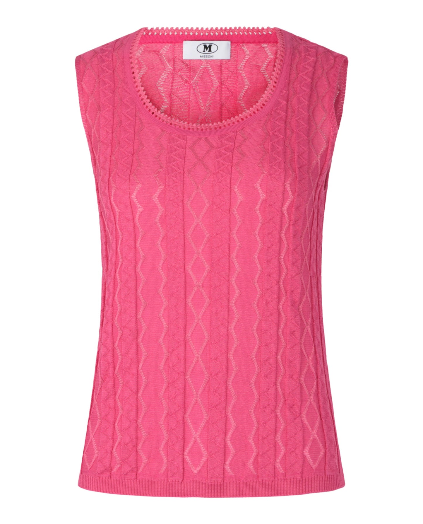 M Missoni Sleeveless Knit Top