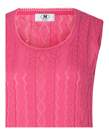 M Missoni Sleeveless Knit Top