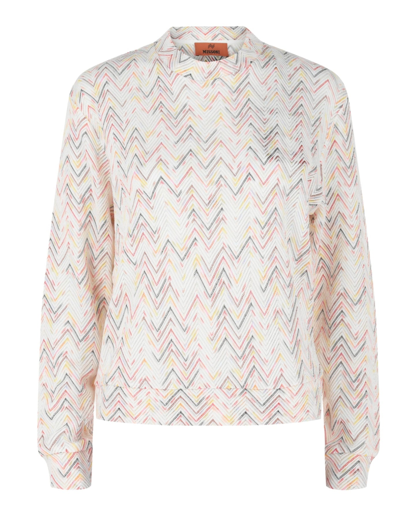 M Missoni Zig Zag Patterned Sweater