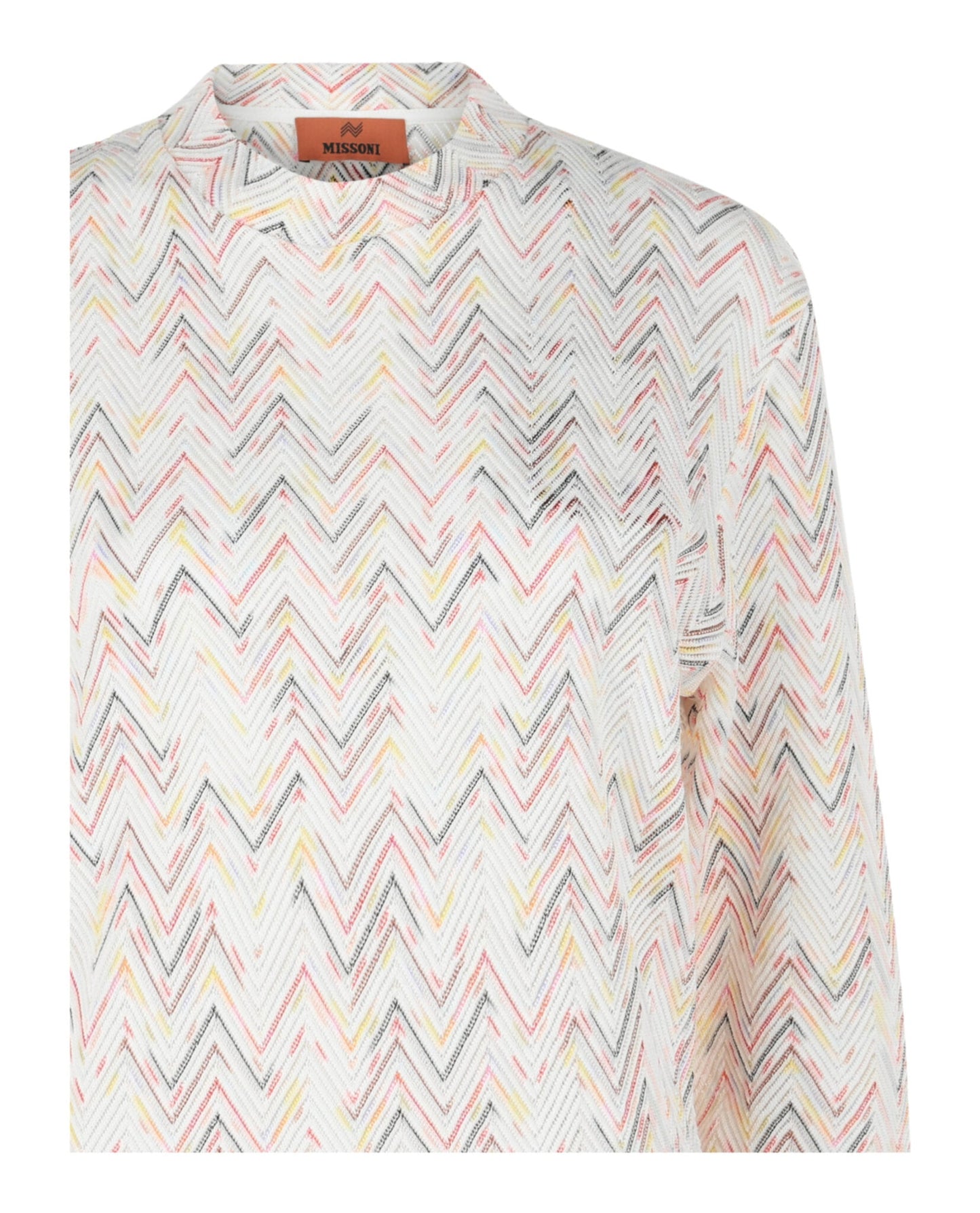 M Missoni Zig Zag Patterned Sweater