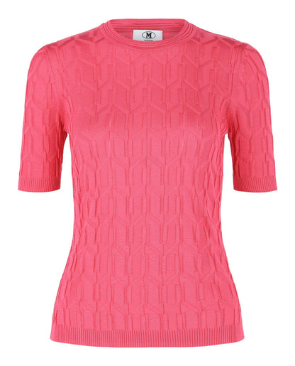 M Missoni Cable-Knit Pattern Sweater