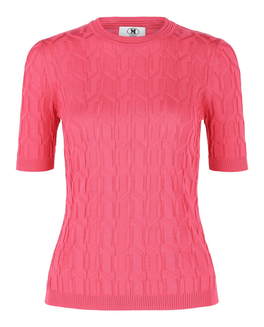 M Missoni Cable-Knit Pattern Sweater