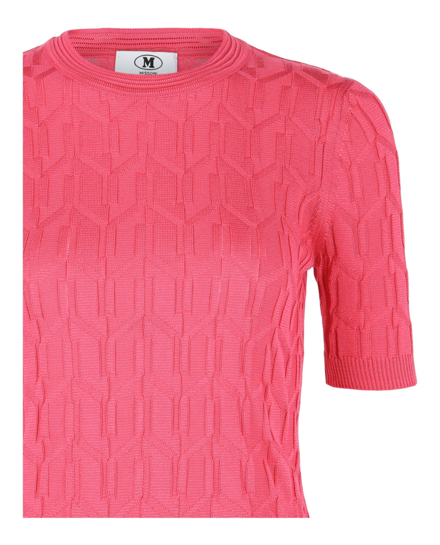 M Missoni Cable-Knit Pattern Sweater