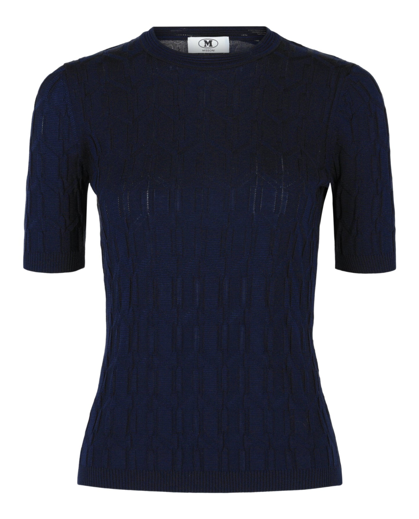 M Missoni Cable-Knit Pattern Sweater