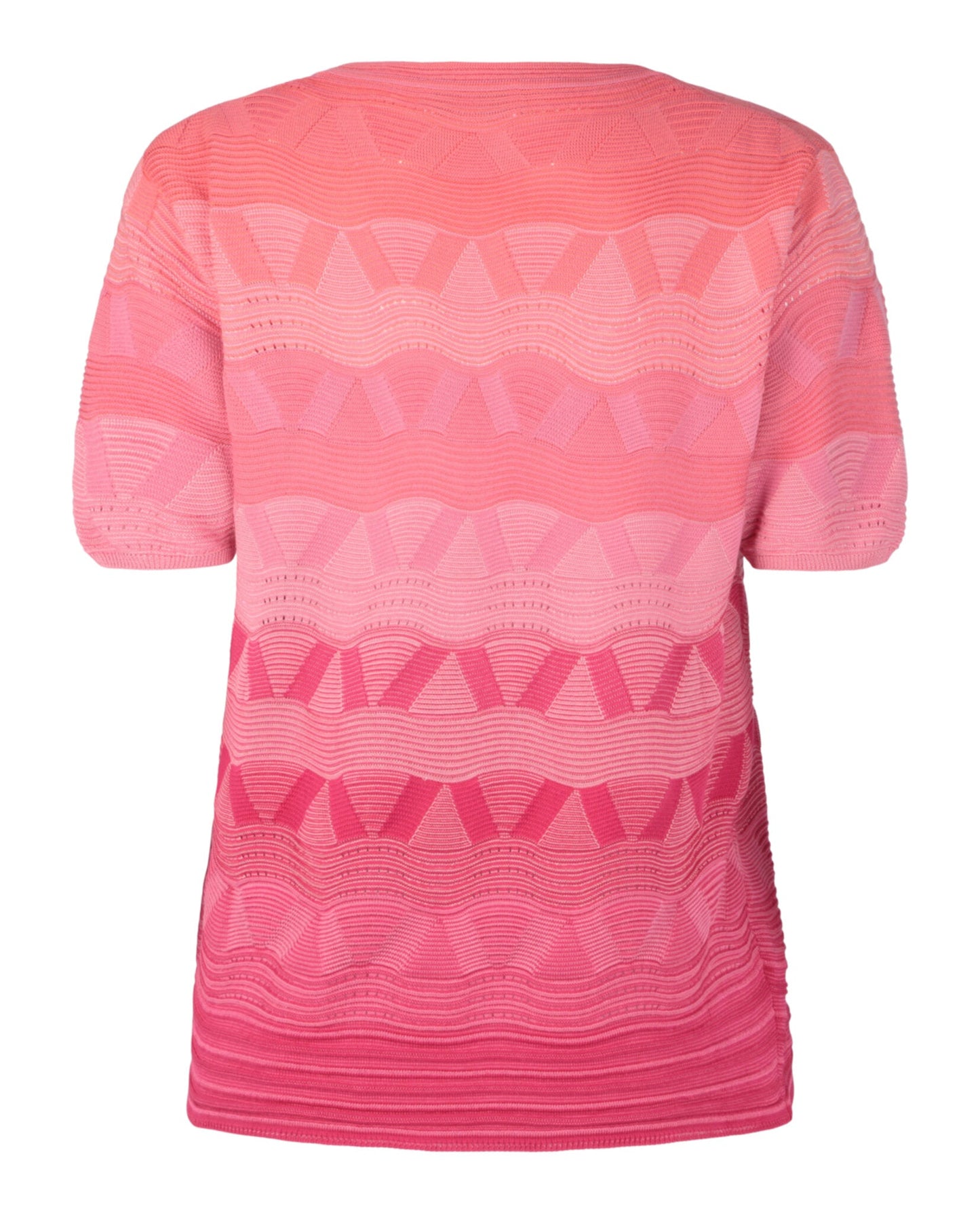 M Missoni Wave-Pattern Knit Sweater