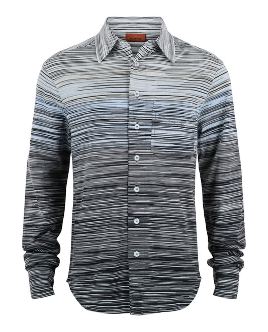 Multi Space Dyed With Grey Tones-