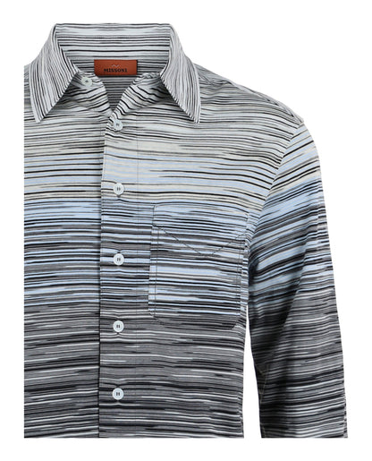 Multi Space Dyed With Grey Tones-