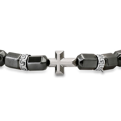 Cross Beaded Faith Bracelet