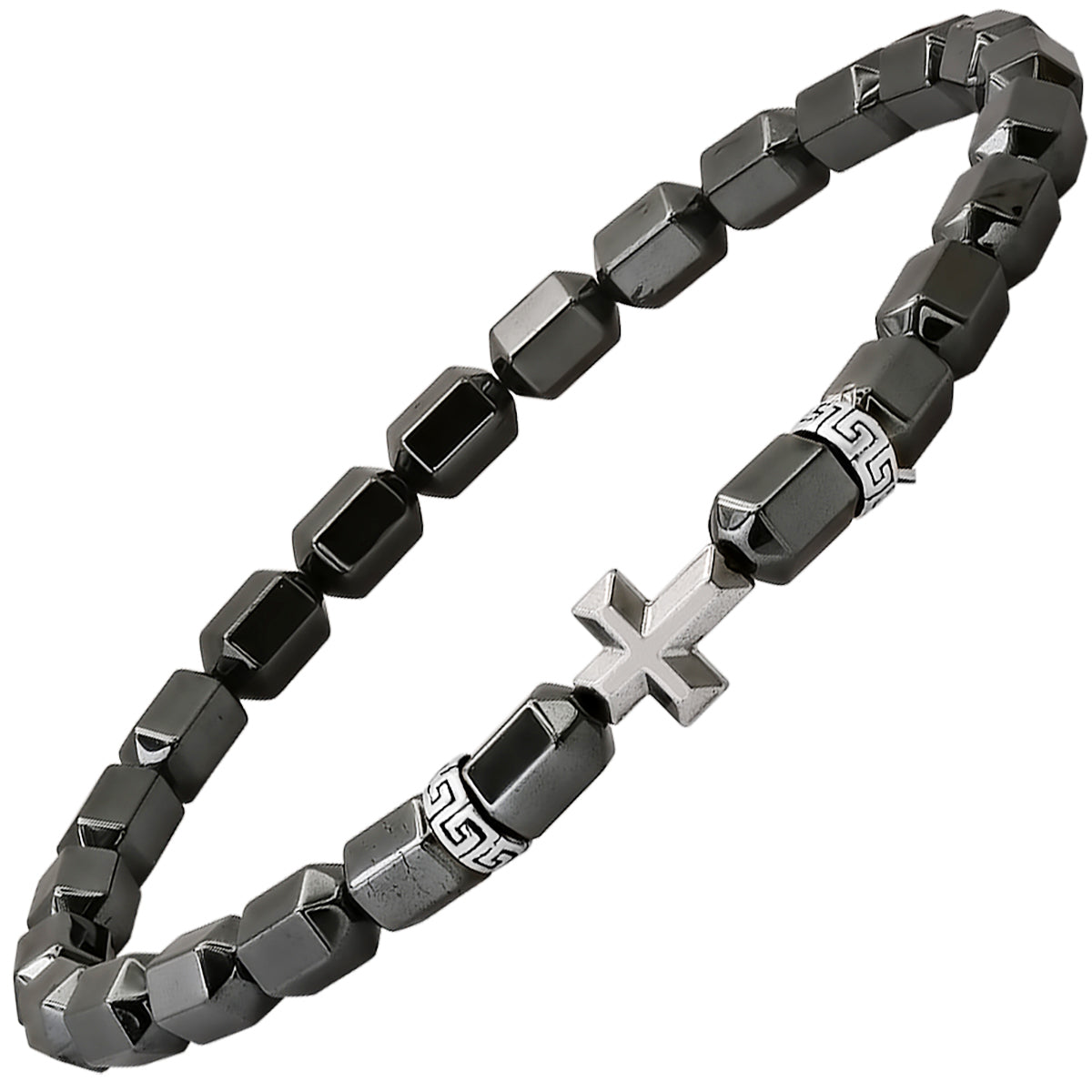 Cross Beaded Faith Bracelet