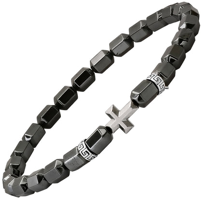 Cross Beaded Faith Bracelet