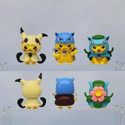 Creative Cartoon Anime Toys set