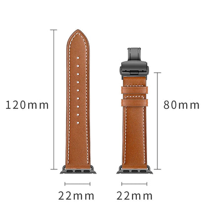 Apple Watch Leather Strap - Classic, Stylish, Comfortable