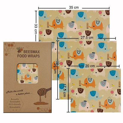 Eco-Friendly Reusable Food Wraps