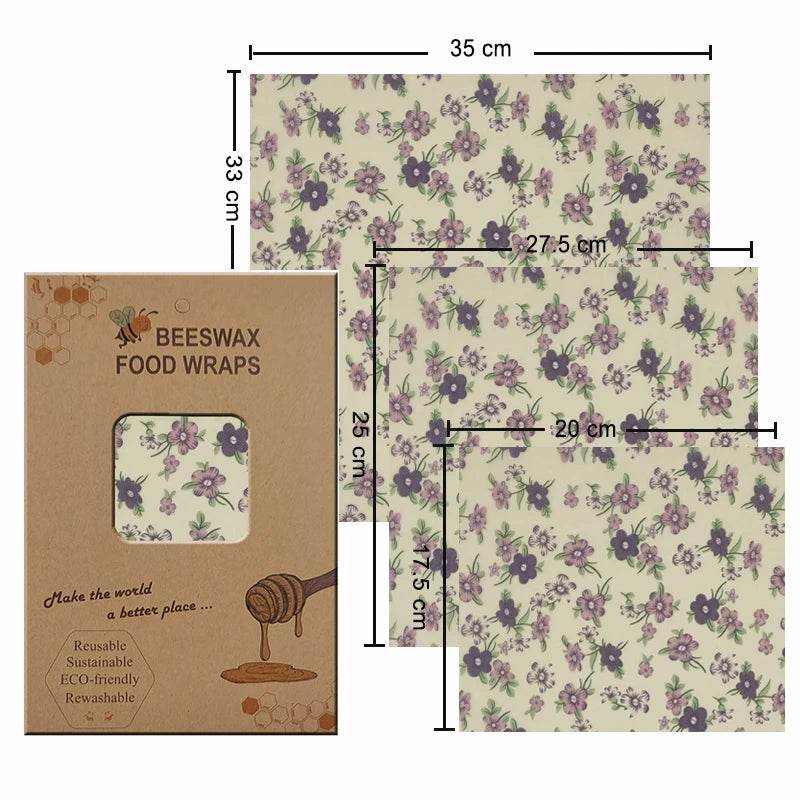Eco-Friendly Reusable Food Wraps