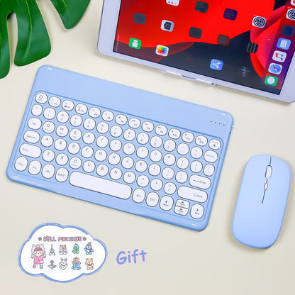 Kawaii Pastel Wireless iPad Keyboard & Mouse-