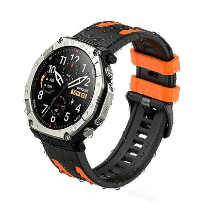 Garmin Silicone Smartwatch Band - Two-Tone QuickFit Sport Strap