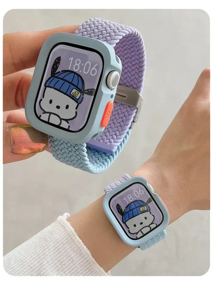 Apple Watch Nylon Strap - Durable Soft Fabric Band