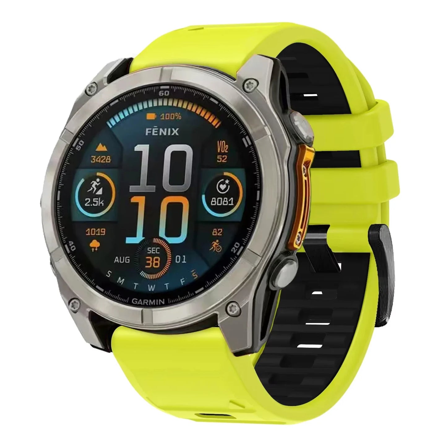 Garmin Silicone Strap - Soft Flexible Comfortable Band