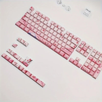 Cherry Blossom Keyboard Keycaps-