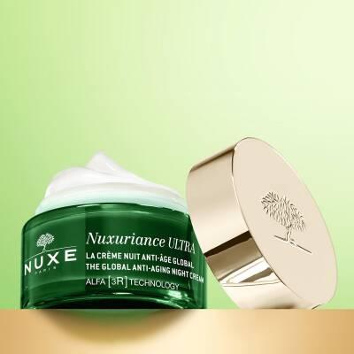 Nuxe Nuxuriance Ultra Anti-Aging Night Cream - Luxurious Moisturizing Skincare for Aging Skin, 50ml