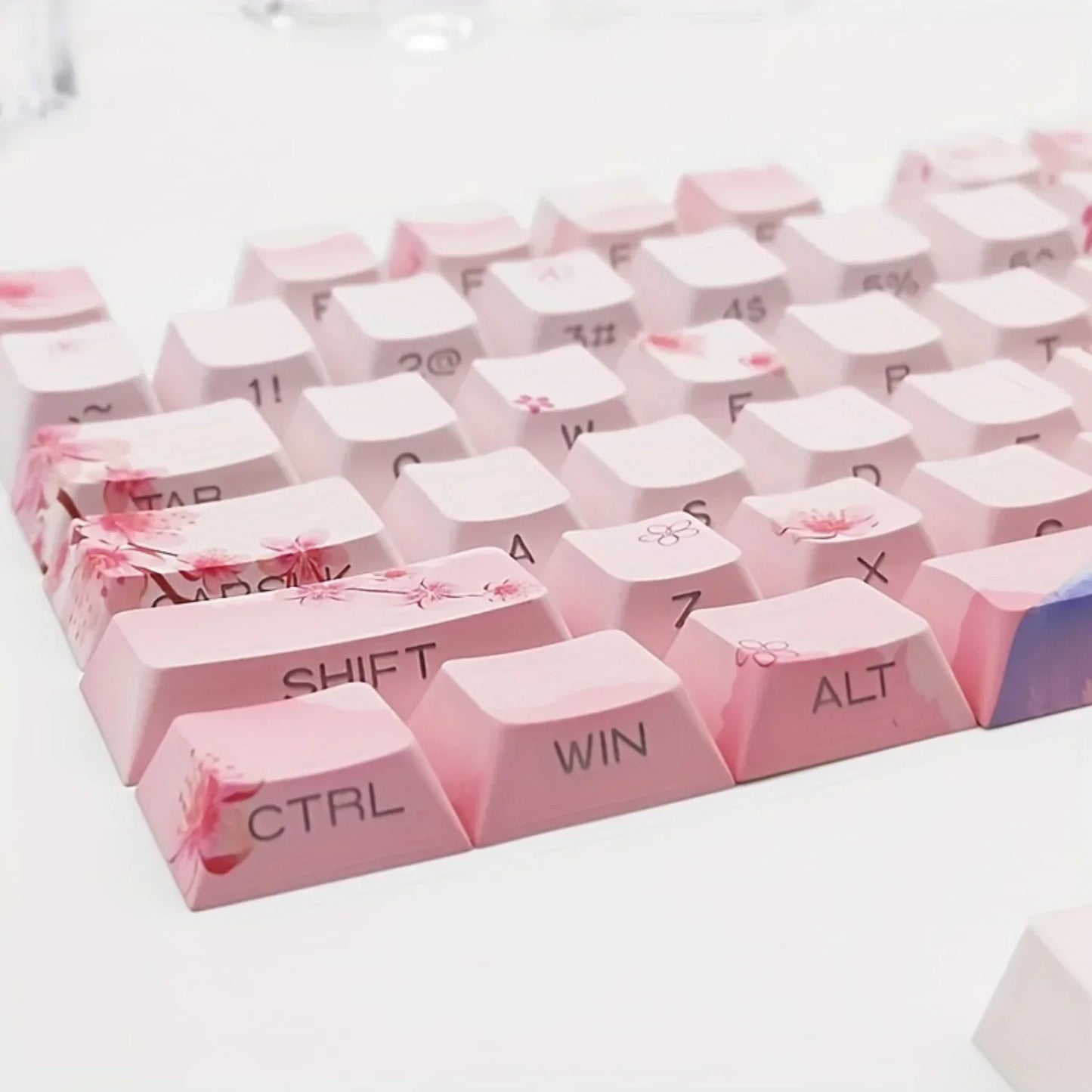 Sakura Keyboard Keycaps-