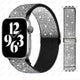 flashy black silver