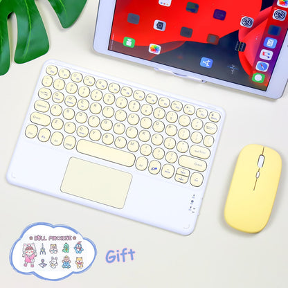 Kawaii Pastel Wireless iPad Keyboard & Mouse-