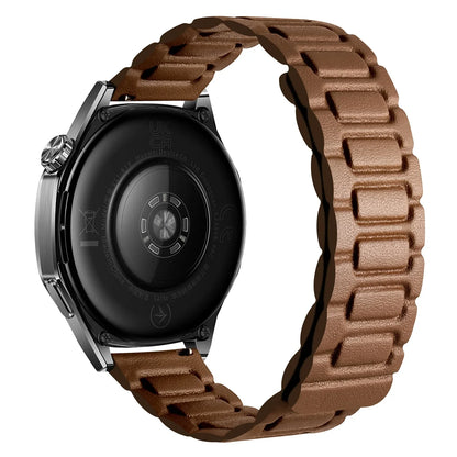 Garmin Leather Smartwatch Band - Magnetic Strap