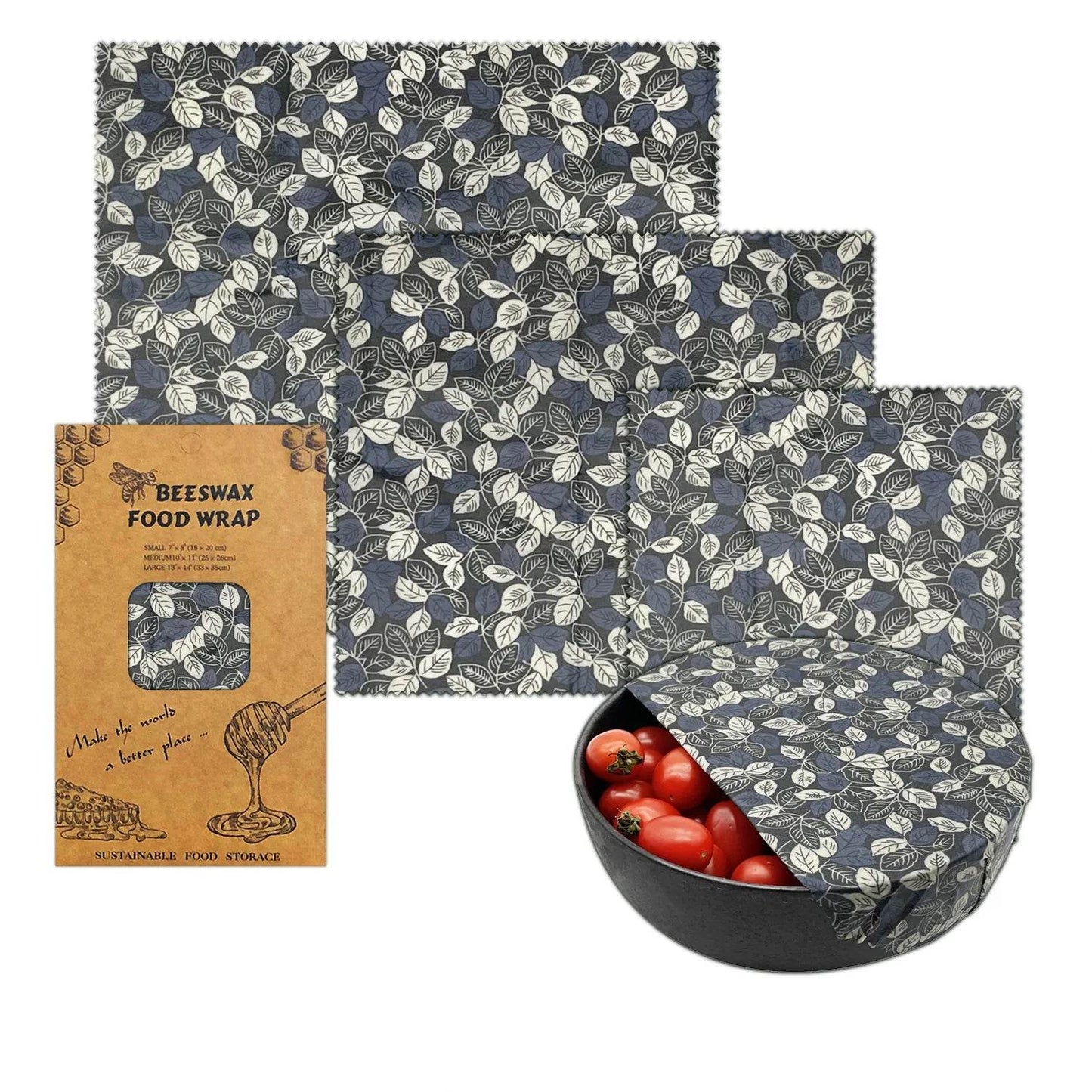 Eco-Friendly Reusable Food Wraps
