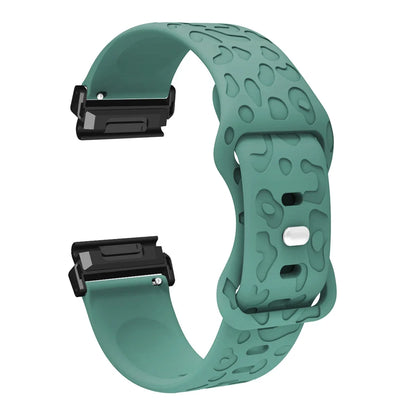Garmin Engraved Silicone Smartwatch Band - QuickFit Strap